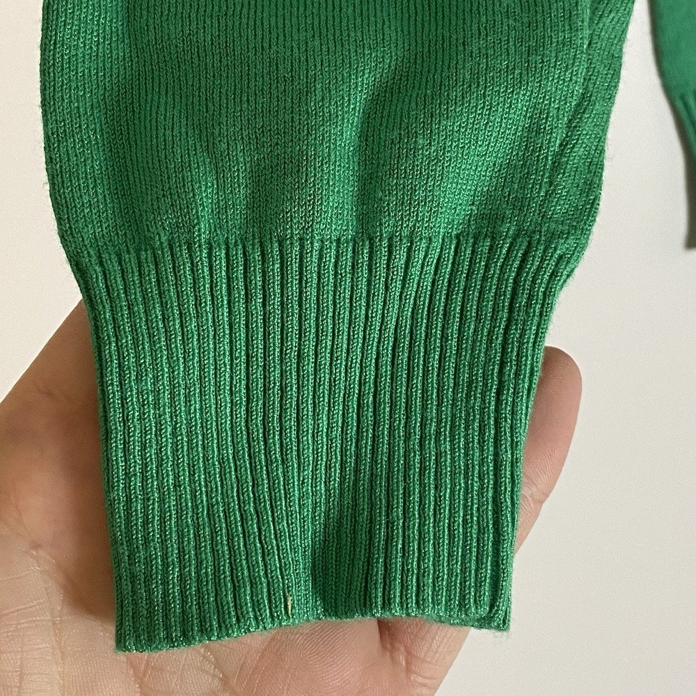 Joseph A Sweater Womens PXL Green Turtleneck Office Casual Comfortable Petite - Picture 6 of 16